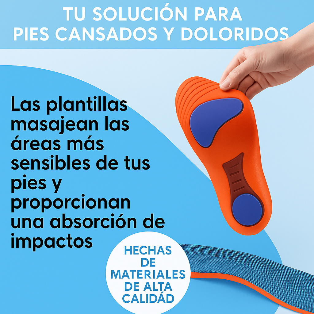 Plantilla Ortopédica ComfortyPlus™ (Oferta 3x1)