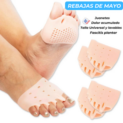 Almohadillas Terapéuticas con Separador de Dedos l PharmaToe™ (Oferta 3x1)