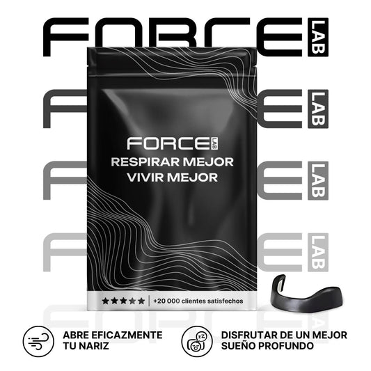 ForceLab™ Tiras Nasales Magnéticas